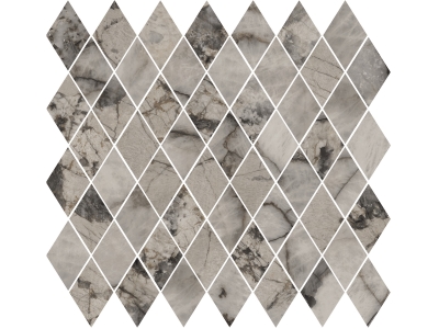 La Fabbrica Ava Керамогранит Rombo Gemstone Grey lap\ret 30x30