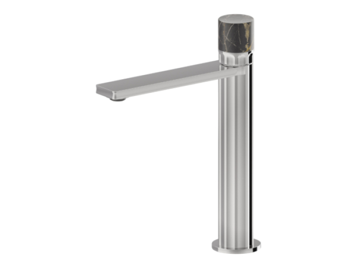 На изображении товар Cмеситель для раковины Newform Ionika, однорычажный, на 1 отверстие, без донного клапана, цвет PVD Br. Copper Bronze от официального представителя в Москве