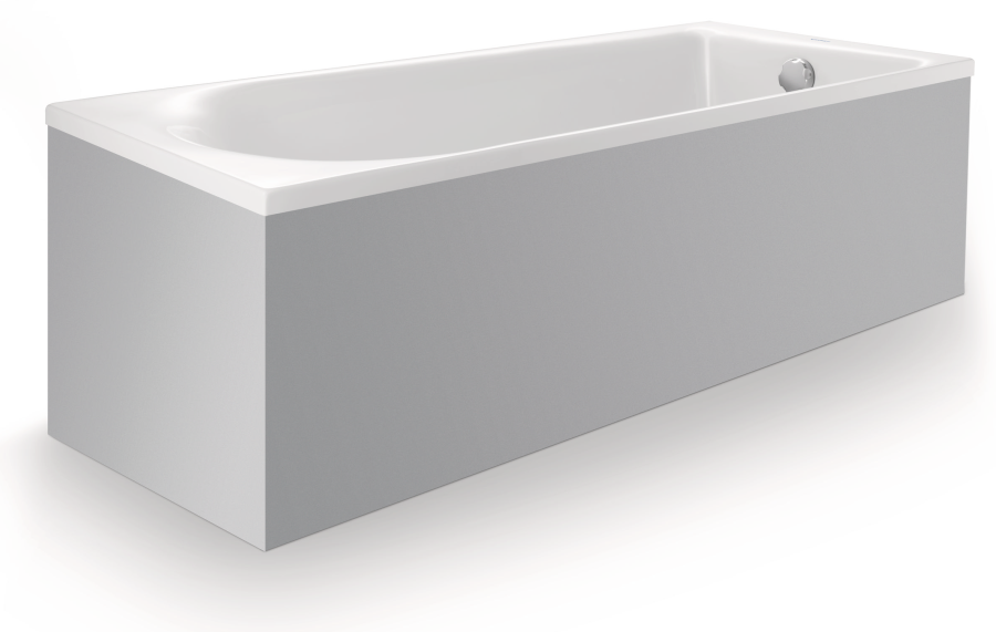 Ванна Duravit D-Neo, встраиваемая, 1700x700 мм, цвет белый - изображение 2