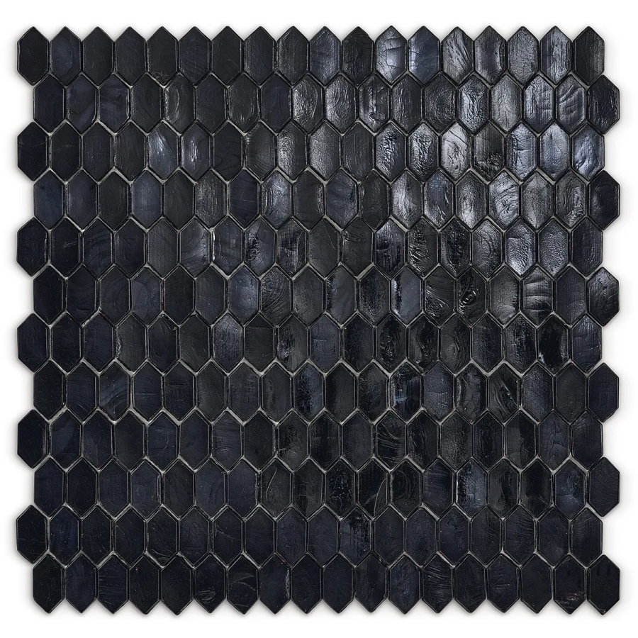 Sicis Стеклянная мозаика Crystal Diopside chips size 31x15 mm sheet size 304x300 mm