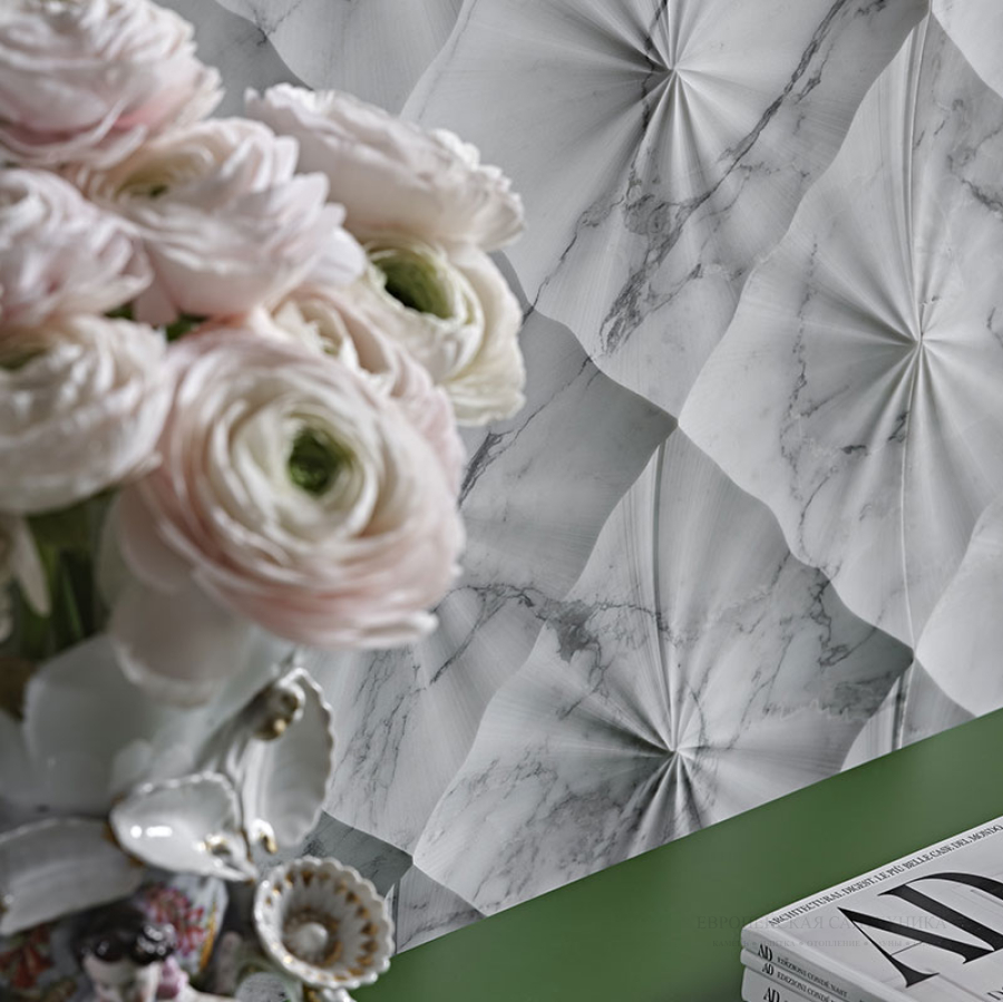 Lithos design Камень Marble Wall Coverings Pietre Incise Architectural Diamante 120x60x2 - изображение 3