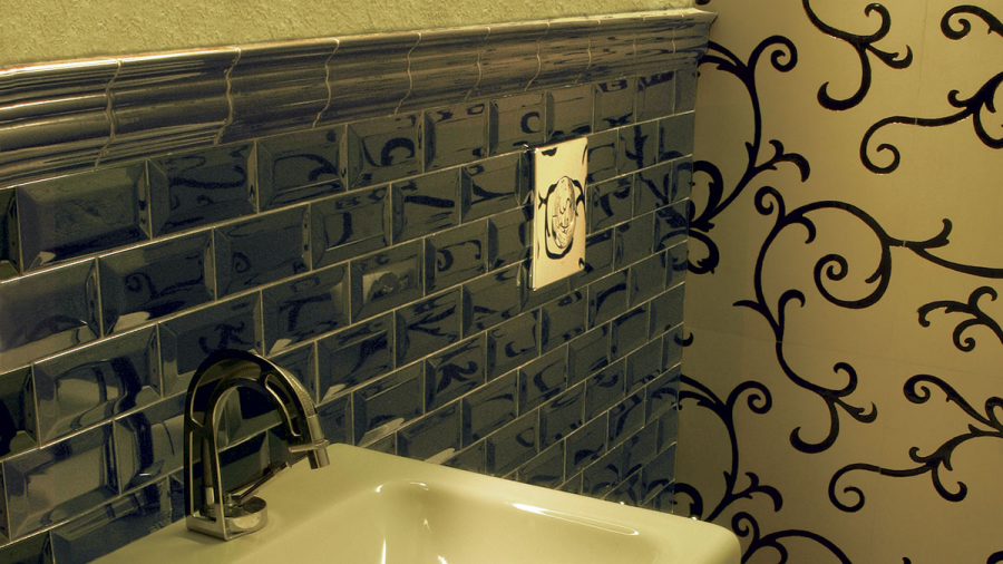 Etruria Керамическая плитка VICTORIA 7.4X15 Diamantato Dark - изображение 4