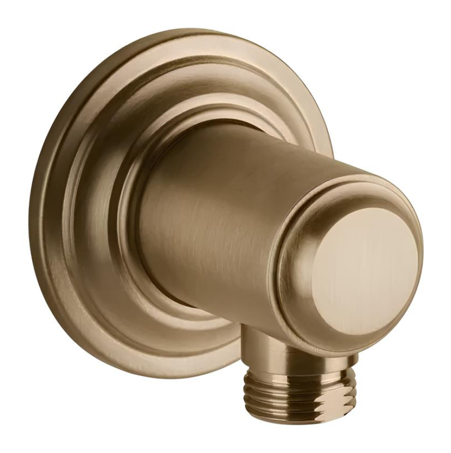 Шланговое подсоединение Gessi Venti20, цвет Warm Bronze Br. PVD