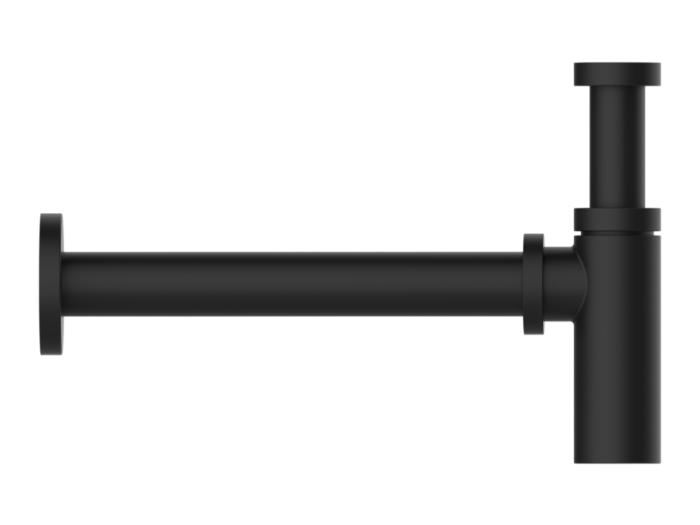 На изображении товар Cифон для раковины Gessi Technical Accessories, цвет Matte Black от официального представителя в Москве