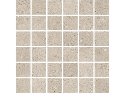 На изображении товар Terratinta Ceramics Мозаика, керамогранит Lagom Carved Beige Mosaic 30x30 (5x5) / 9.5 от официального представителя в Москве