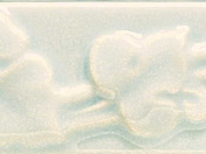 На изображении товар CERAMICHE GRAZIA Бордюр MELANGE IVY 3X26 GREEN TEA от официального представителя в Москве