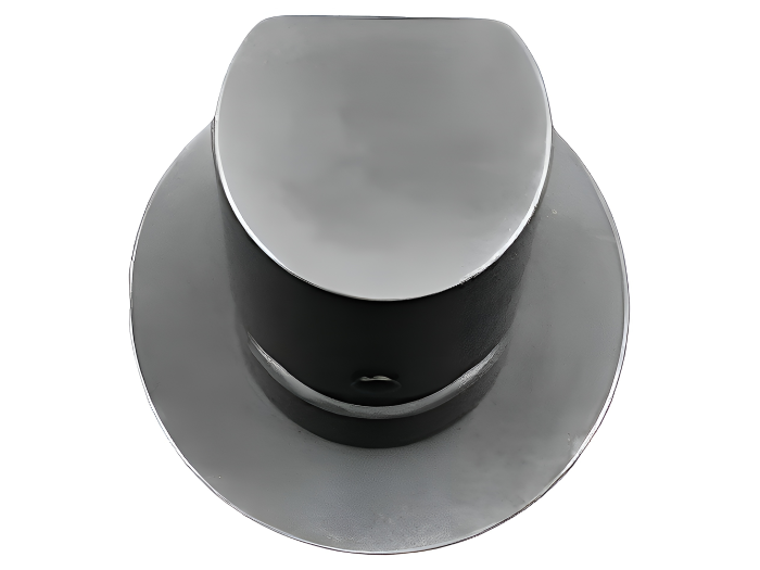 На изображении товар Запорный вентиль скрытого монтажа Antonio Lupi Indigo для холодной и горячей воды, цвет grafite от официального представителя в Москве