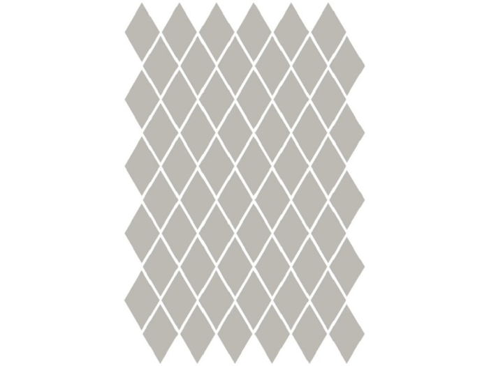 На изображении товар Etruria Керамогранит Xxs Rombo 4X7 Su Rete Monocolore Perla от официального представителя в Москве