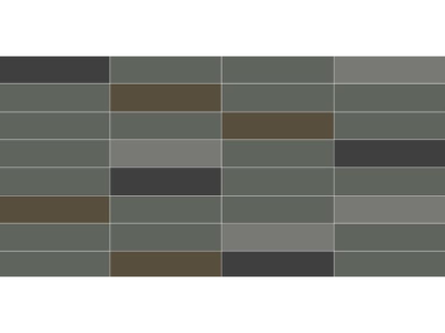 На изображении товар Micro. Керамогранит Joint Graphite medium mix matt 7x28 от официального представителя в Москве