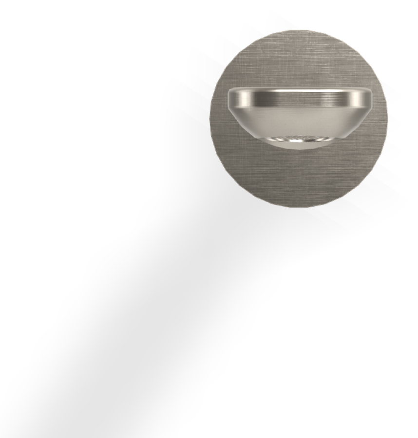 Излив для ванны Carlo Frattini Flo, настенный, L-218 мм, цвет никель брашированный - изображение 1