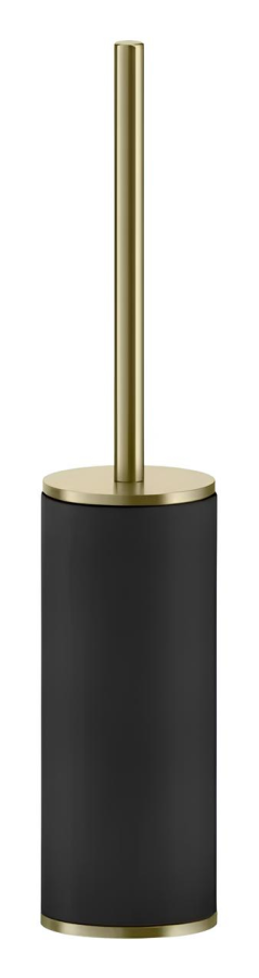 Ёршик Gessi Inciso, ⌀76х426 мм, напольный, цвет Black/Brushed Brass PVD