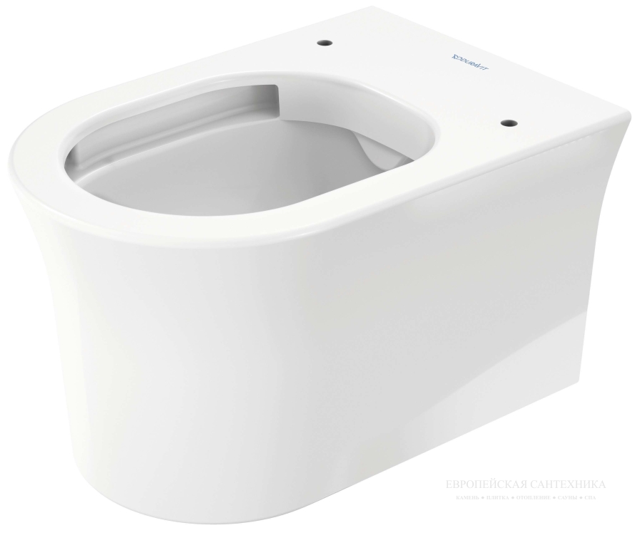 Унитаз 370x540 мм, Duravit White Tulip, HygieneFlush, подвесной,  белый