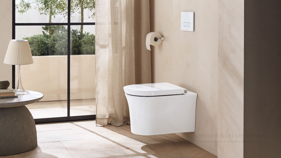 Унитаз 370x540 мм, Duravit White Tulip, HygieneFlush, подвесной,  белый - изображение 9