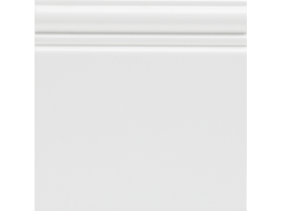 CERAMICHE GRAZIA Плинтус BOISERIE ZOCCOLO 20X20 BIANCO CRAQUELE'