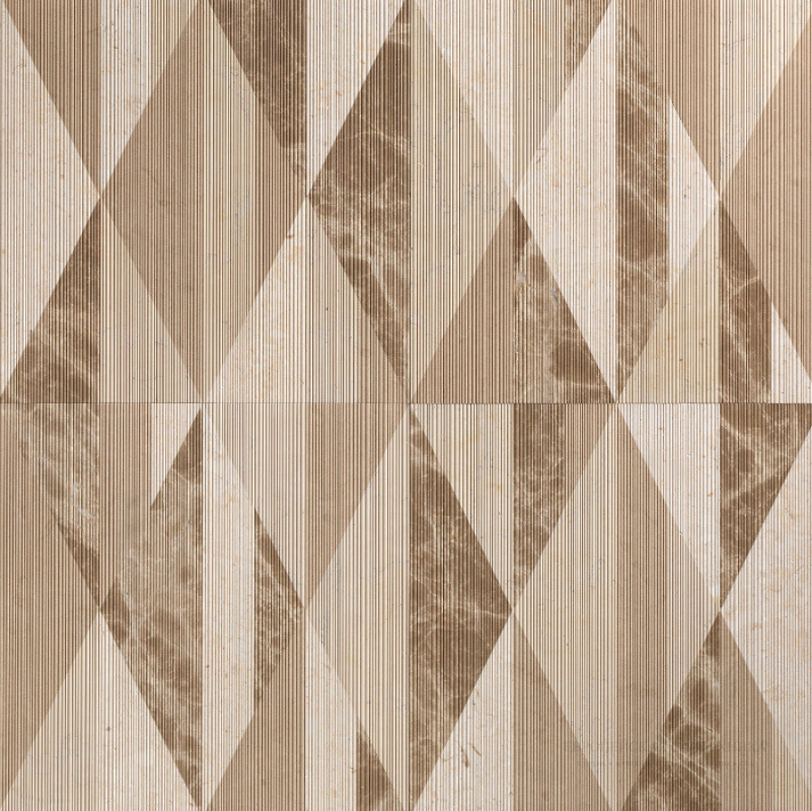 Lithos design Камень Marble Floor Design Opus Tangram 60x60x1,8 - изображение 12