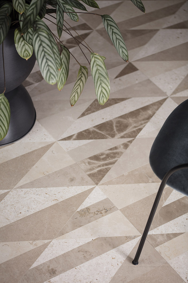 Lithos design Камень Marble Floor Design Opus Tangram 60x60x1,8 - изображение 10