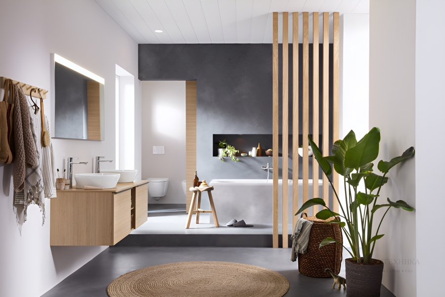 Раковина Duravit D-Neo, накладная, Ø400х120 мм, без перелива, цвет белый - изображение 4