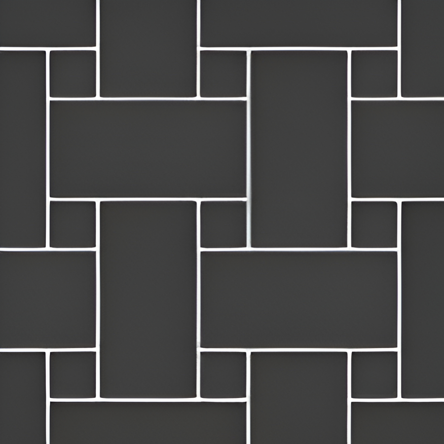 Micro. Керамогранит Microtiles Ancient Black 30,1x30,1