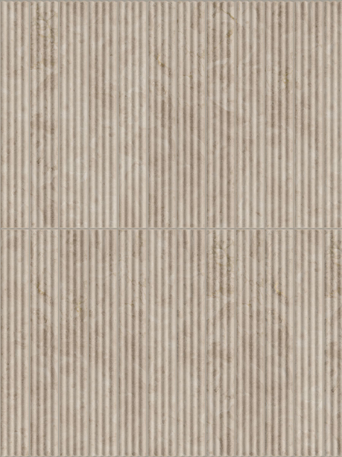 Sartoria Керамическая плитка Maximalista Botticino Roman Small Matt 5x40 - изображение 1