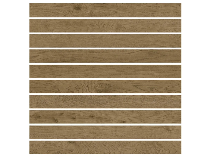 На изображении товар Living Ceramics Керамогранит Uno Walnut Mosaic 330 Soft textured 29,8x29,8 от официального представителя в Москве