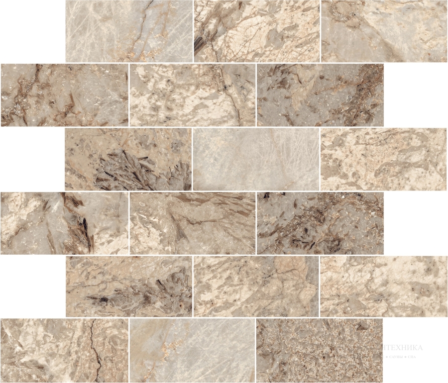 La Fabbrica Ava Керамогранит Muretto Gemstone Desert nat\ret 30x30