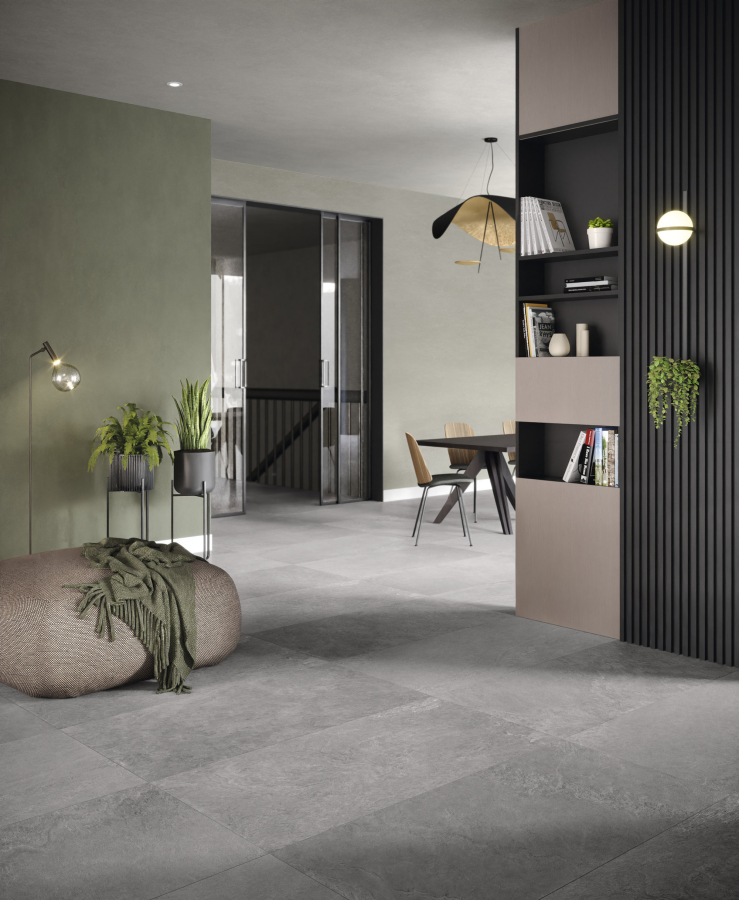 Iris Ceramica Керамогранит Pietra di Bilbao Bilbao grey matt 60x60 - изображение 4