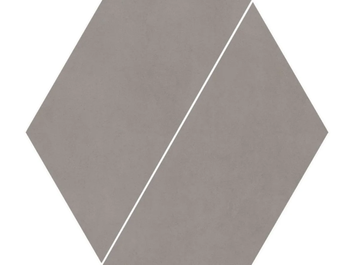 На изображении товар Living Ceramics Керамогранит Cava Pattern 2 Grey Natural 12,6x14,6 от официального представителя в Москве