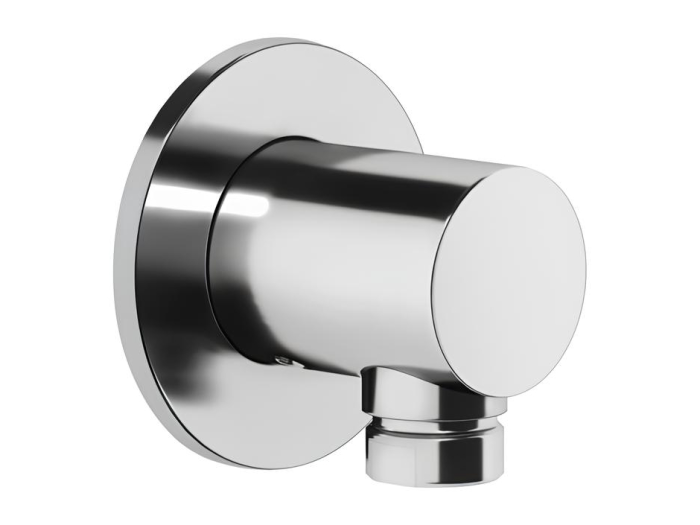 На изображении товар Шланговое подсоединение для душа Gessi Anello, настенное, цвет Chrome от официального представителя в Москве