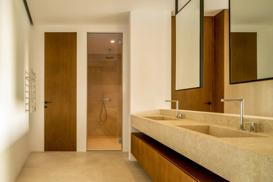 Верхний душ Gessi Rilievo, Ø250 мм, потолочный, с держателем, цвет Finox Brushed Nickel - изображение 1