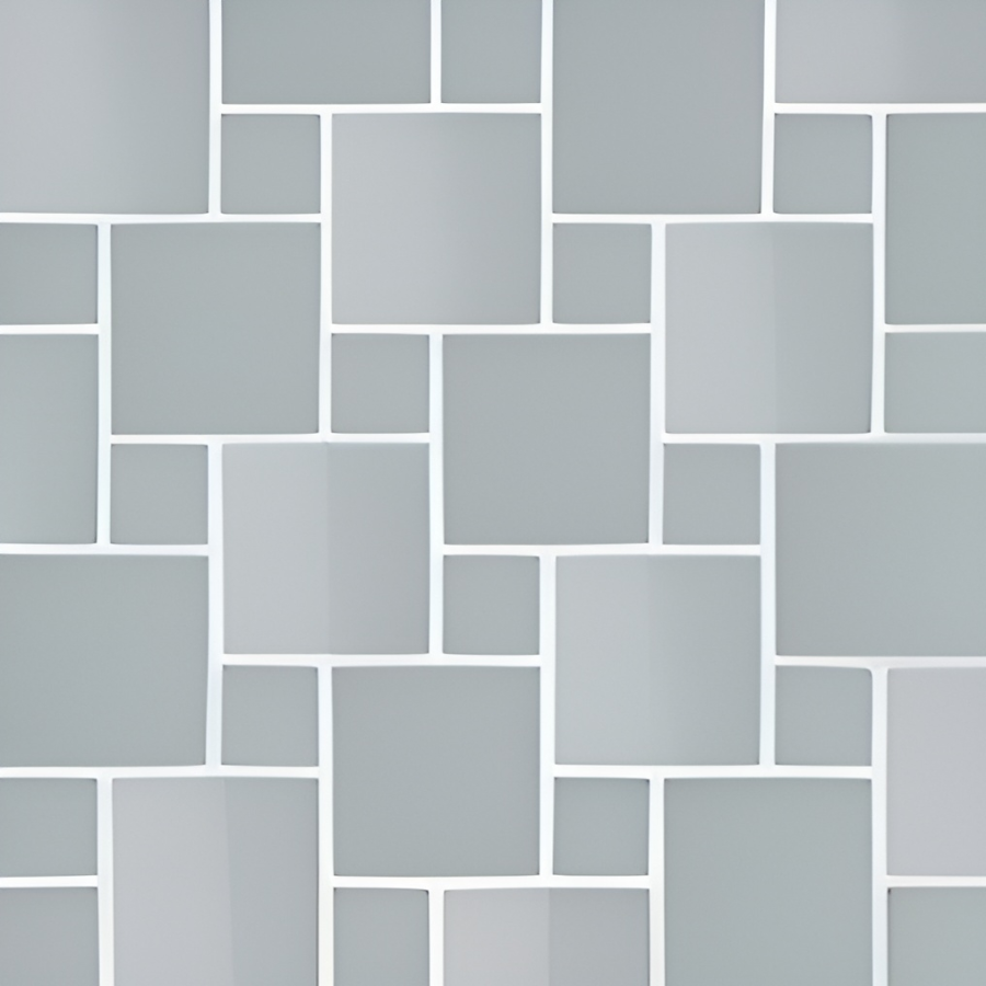 Micro. Керамогранит Microtiles Oddfellow Mix Glaze Azure 30,1x30,1