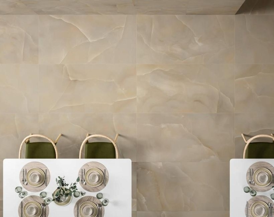 REFIN Керамогранит PRESTIGIO ONYX BEIGE SOFT R 75x150 - изображение 1