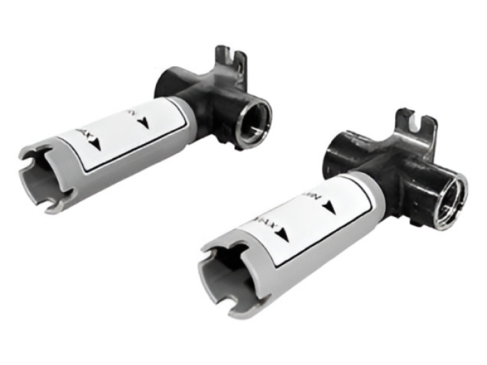 На изображении товар Скрытая часть Zucchetti, для 2-х вентильного смесителя на холодную и горячую воду, G 1/2" от официального представителя в Москве