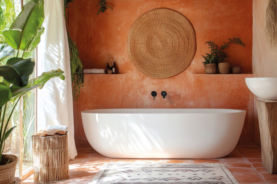 Излив для ванны Bossini Teo, Ø2,8х19 см, для прямого монтажа на стену, соединение G1/2”M, латунь, цвет хром - изображение 1