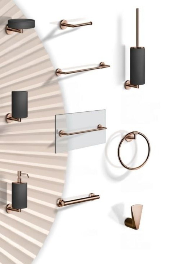 Крючок Gessi Ventaglio, 27x50xh56 мм, настенный, цвет Brushed Brass PVD - изображение 1