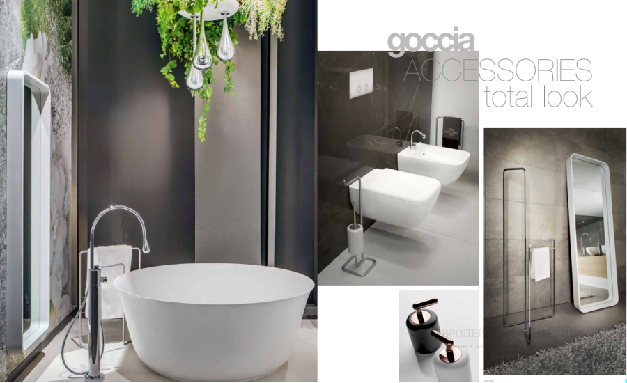 Унитаз Gessi Goccia, подвесной, со встроенным сифоном и сиденьем, 540хh350 мм, цвет White - изображение 3