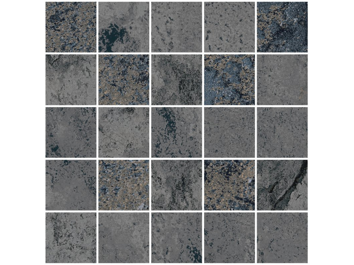 На изображении товар Santagostino Керамогранит Mosaico Metastone Night, 30x30 от официального представителя в Москве