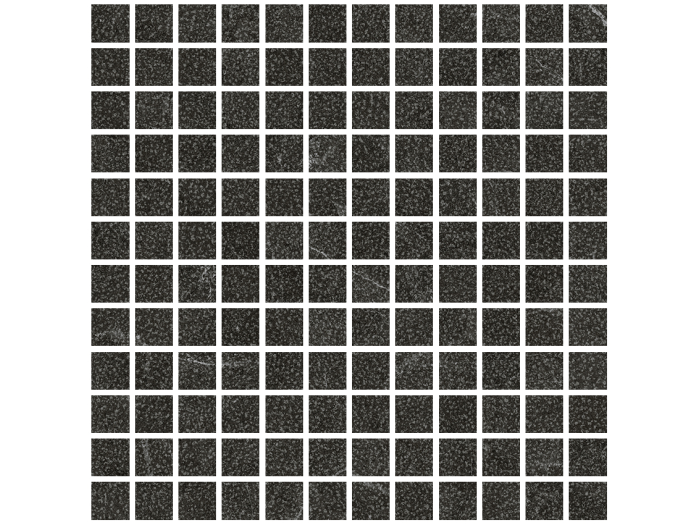 На изображении товар Living Ceramics Керамогранит Vonn Anthracite Mosaic 25 Honed 29,8x29,8 от официального представителя в Москве