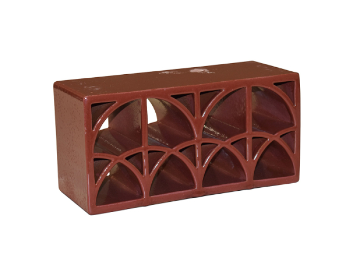 На изображении товар Sartoria Керамика Split Loop Red brick Glossy 12x23.8 от официального представителя в Москве
