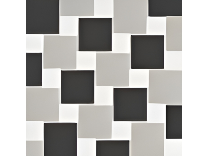 На изображении товар Micro. Керамогранит Microtiles Oddfellow Mix White/Dust/Black 30,1x30,1 от официального представителя в Москве