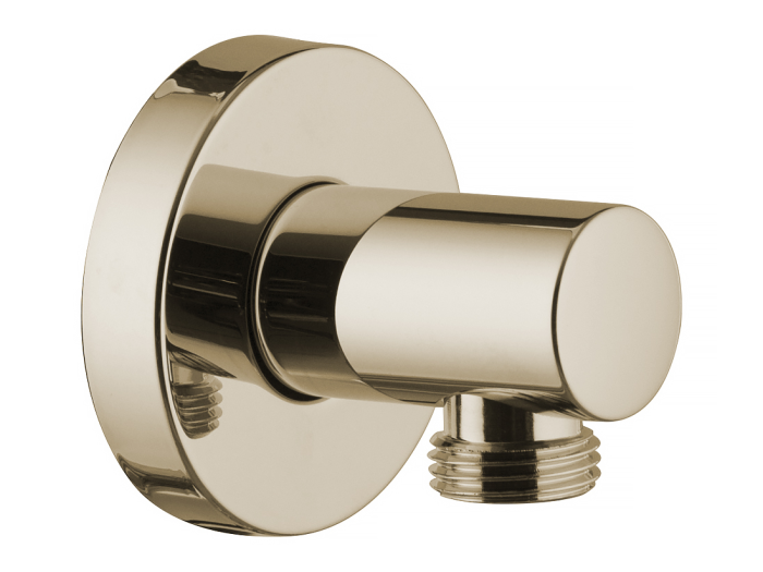 На изображении товар Шланговое подсоединение Carlo Frattini  1\2, цвет брашированная шампань от официального представителя в Москве