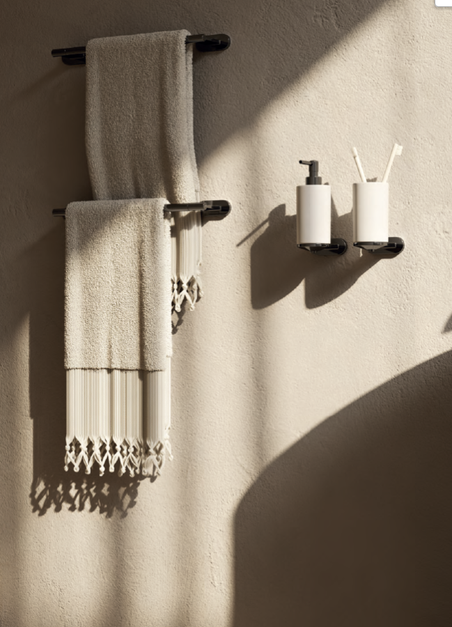 Дозатор Newform для мыла, колба белая керамика, помпа и настенный держатель, цвет хром - изображение 2