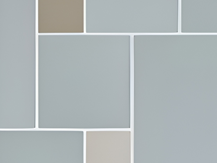 На изображении товар Micro. Керамогранит Microtiles X4 Offset Mix Dust/Mou/Azure 35,1x30,1 от официального представителя в Москве