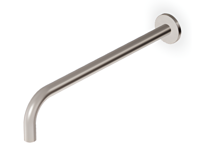 Держатель верхнего душа Zucchetti Delfi, L.350 мм, настенный, цвет Brushed Nickel