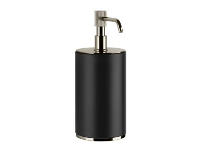 Дозатор Gessi Venti20, настольный, цвет Black/Nickel PVD