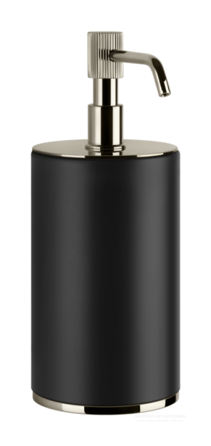 Дозатор Gessi Venti20, настольный, цвет Black/Nickel PVD