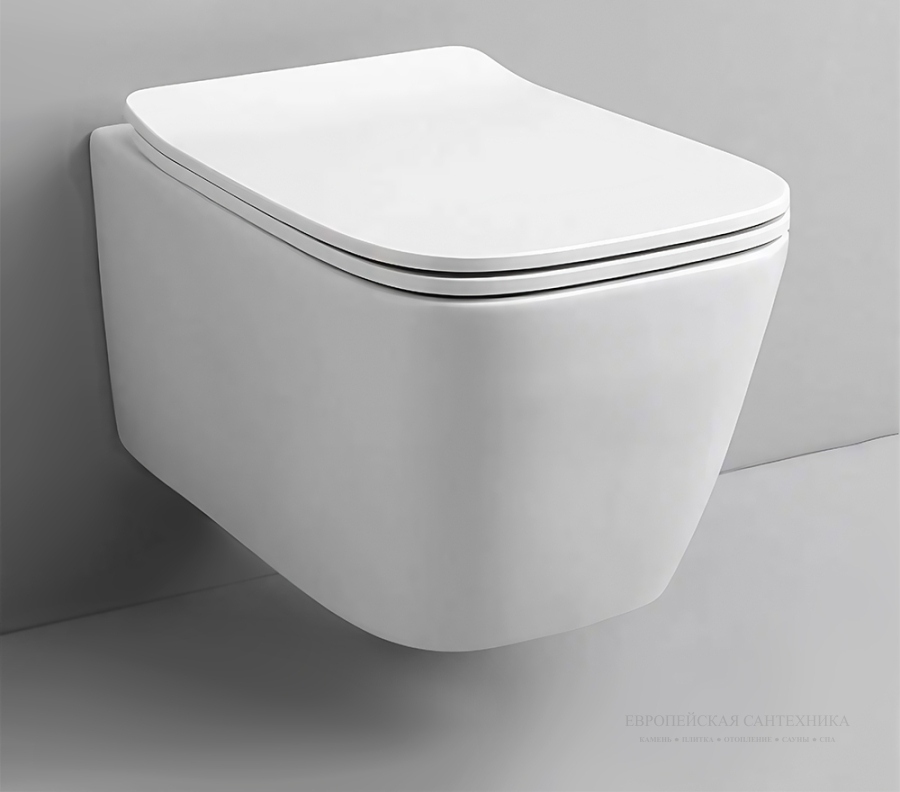 Сиденье для унитаза Artceram A16 Slim 360х520 мм, с механизмом soft-close, цвет белый глянцевый - изображение 1