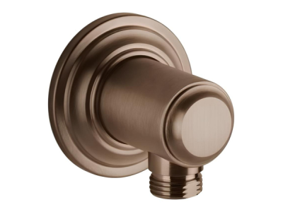На изображении товар Шланговое подсоединение Gessi Venti20, L-59 мм, цвет Copper Brushed PVD от официального представителя в Москве