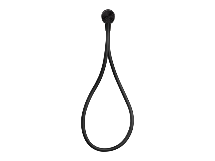 На изображении товар Ручной душ Gessi HI-FI, настенный, магнитный, цвет Black Metal PVD от официального представителя в Москве