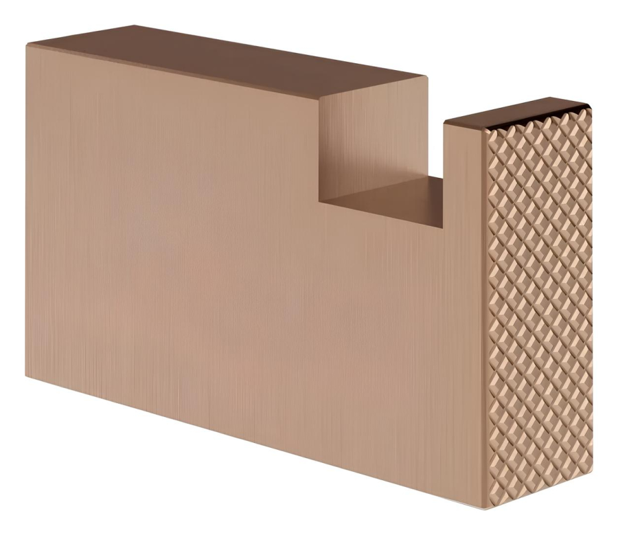 Крючок Gessi Inverso, 35hх15x60 мм, настенный, цвет Copper Brushed PVD