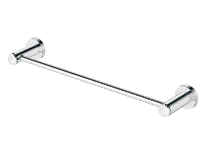 На изображении товар Полотенцедержатель Duravit D-Code настенный, L-645 x 80 мм, латунь, цвет хром от официального представителя в Москве